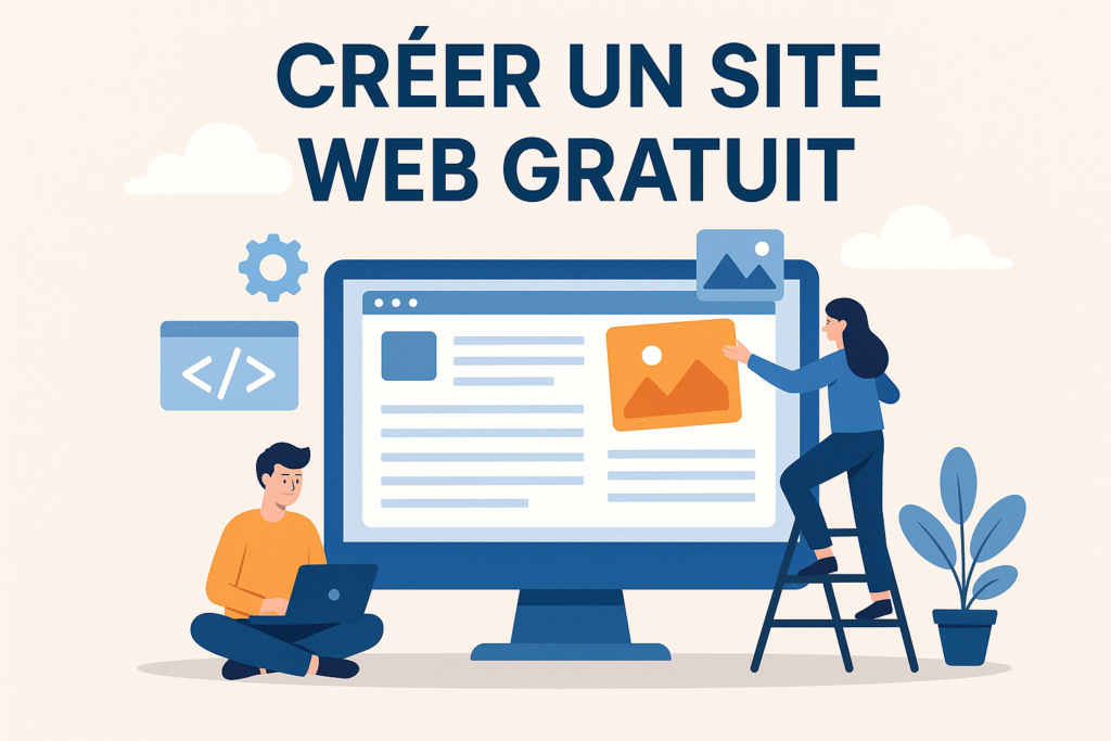Comment créer un site web gratuit : guide complet pour débutants 2026