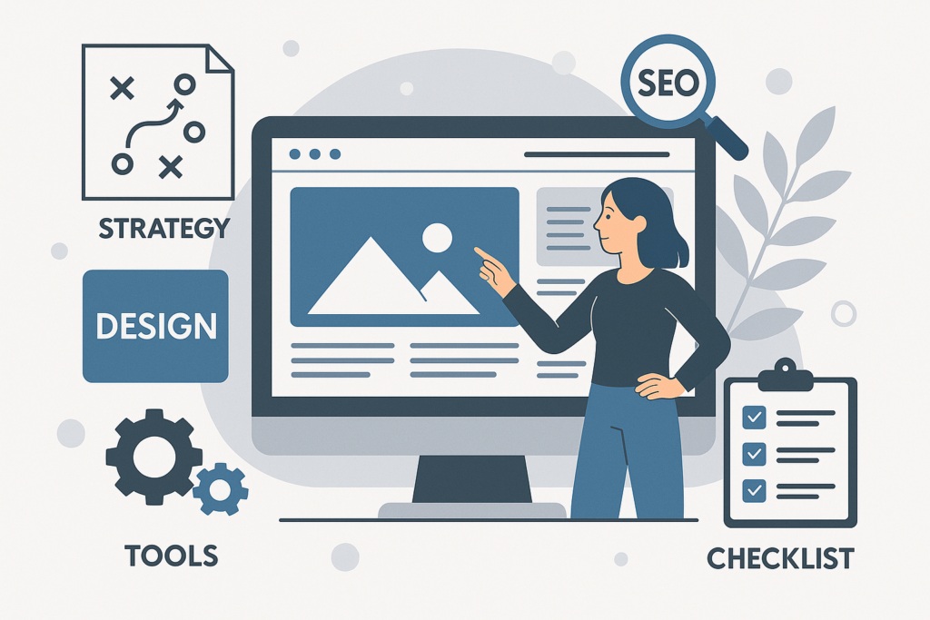 Comment créer un site web professionnel : guide complet étape par étape