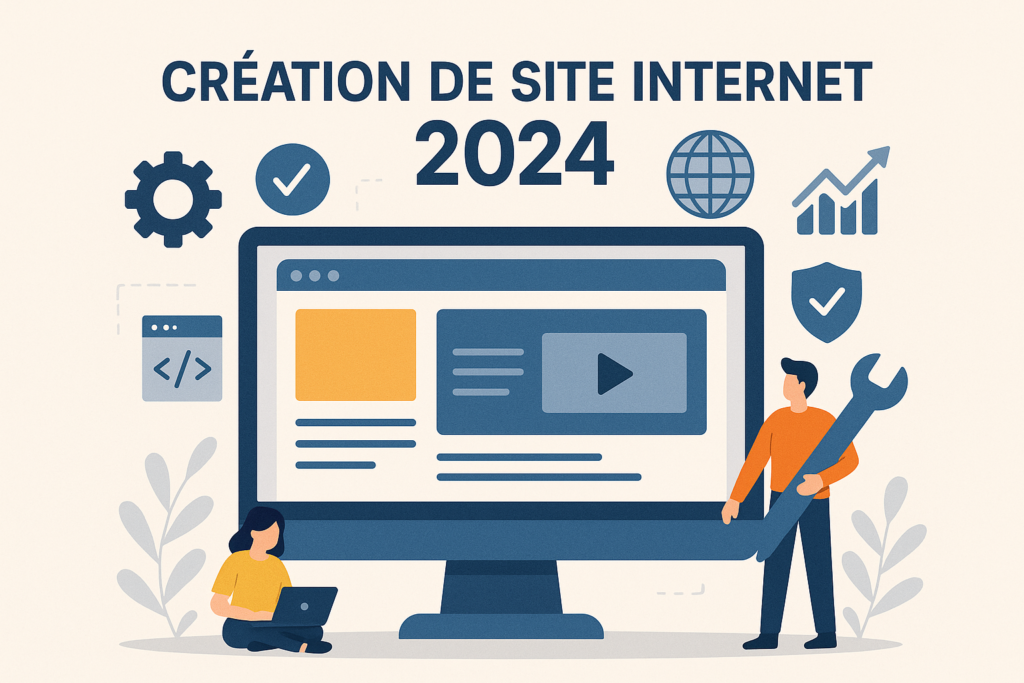 Création de site internet : guide complet pour réussir son projet en 2024