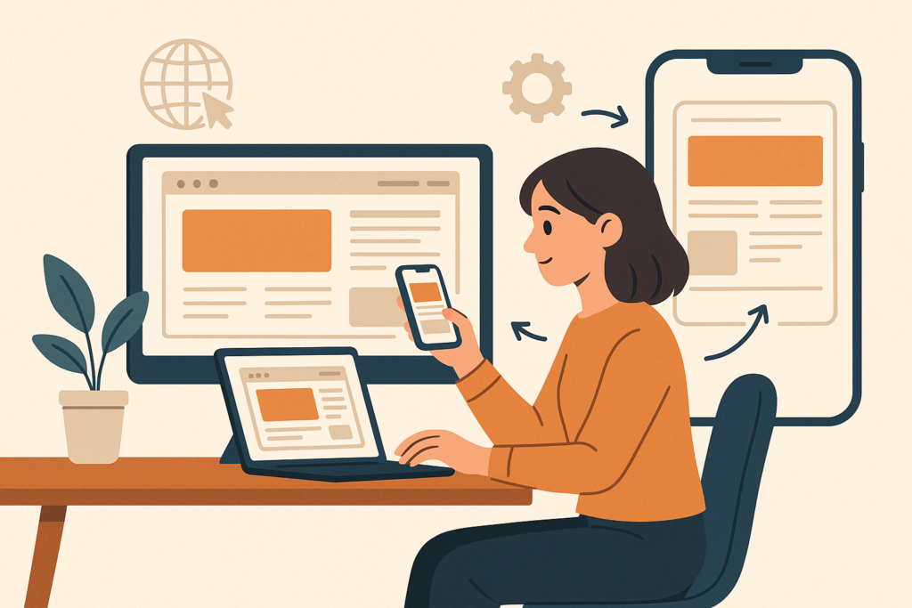 Création site responsive : Guide complet pour un site adapté aux smartphones