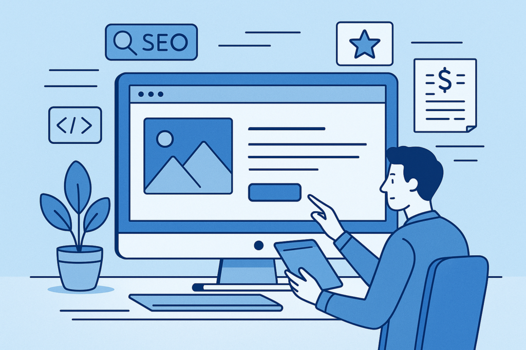 Création site vitrine : guide complet pour un site pro qui attire des clients