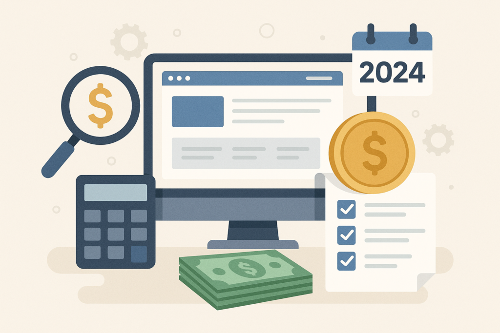 Combien coûte la création d’un site internet en 2024 ? (Guide complet des prix)