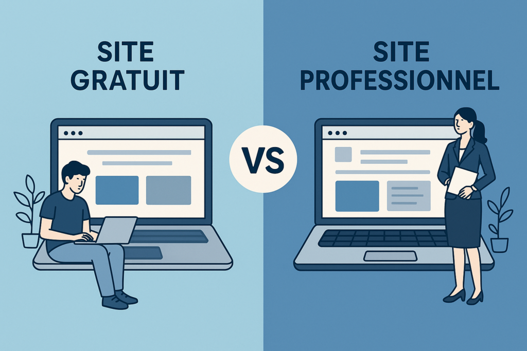 Comment choisir entre site gratuit ou pro pour créer son site internet ? Guide complet