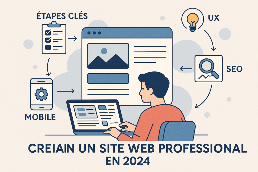 Comment créer un site web professionnel en 2024 : guide complet entreprises