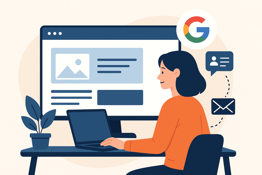 Création site vitrine : Guide complet pour présenter votre entreprise