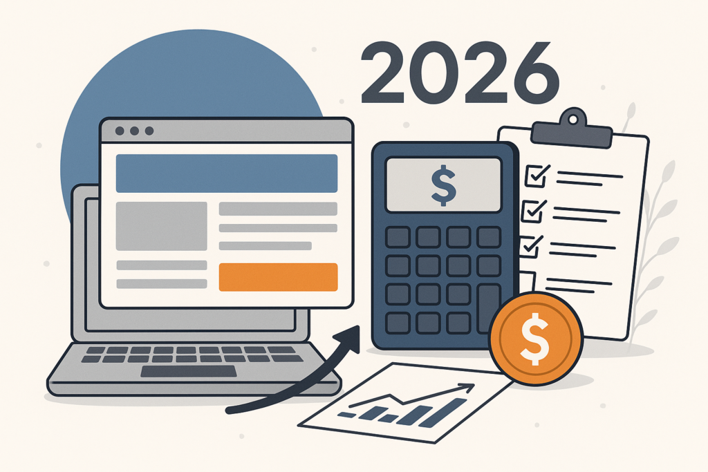 Site internet professionnel prix : combien coûte un site en 2026 ?