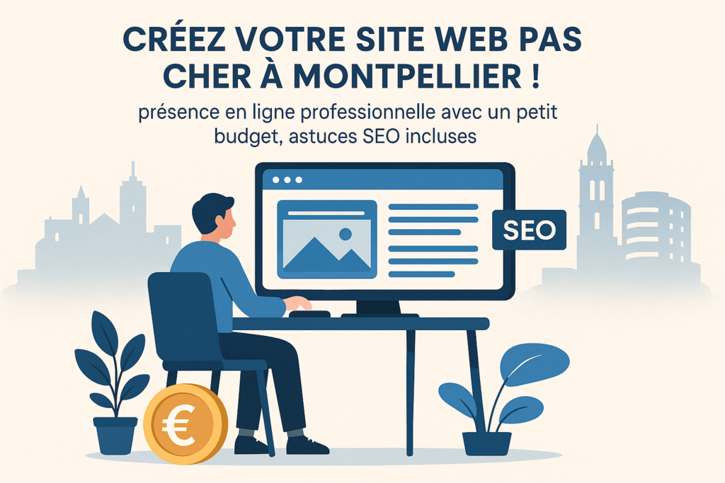 Site web pas cher Montpellier : comment créer votre site pro à petit budget