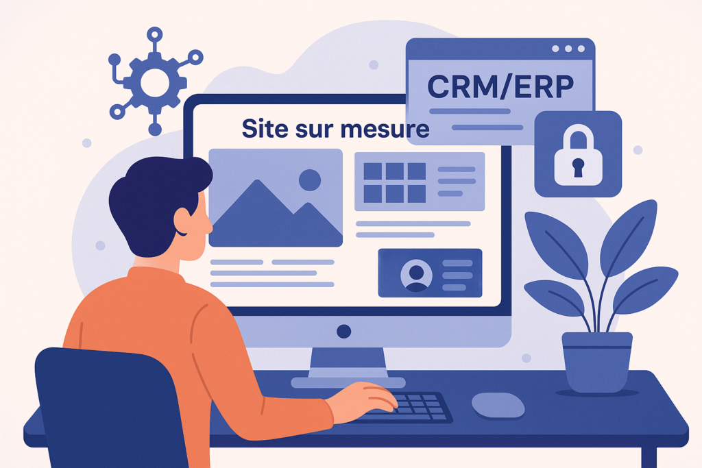 Création site sur mesure : pourquoi et quand choisir une solution personnalisée ?