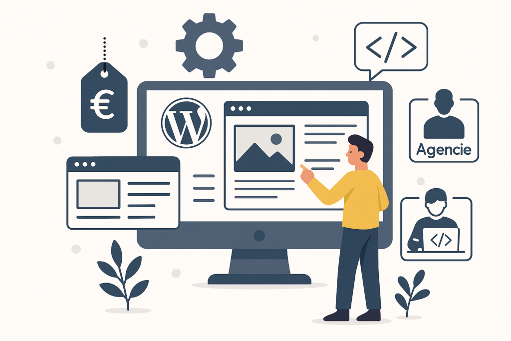Création site WordPress : étapes, tarifs et conseils pour un site professionnel