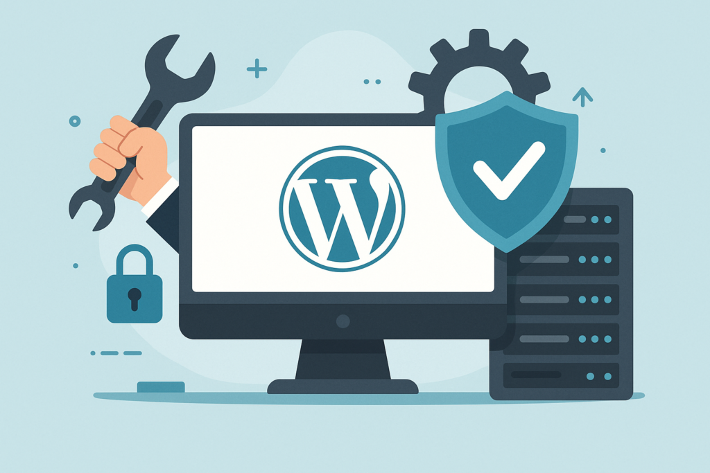 Maintenance site WordPress : guide pour sécuriser, mettre à jour et protéger