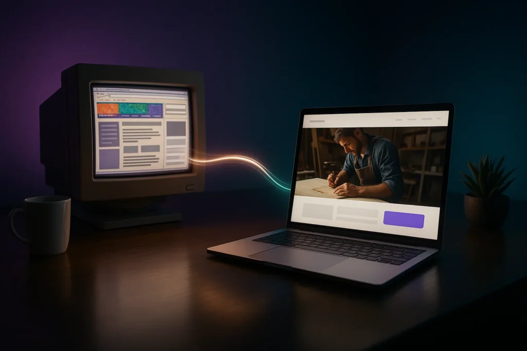 Refonte site internet : moderniser un site obsolète et booster ses conversions