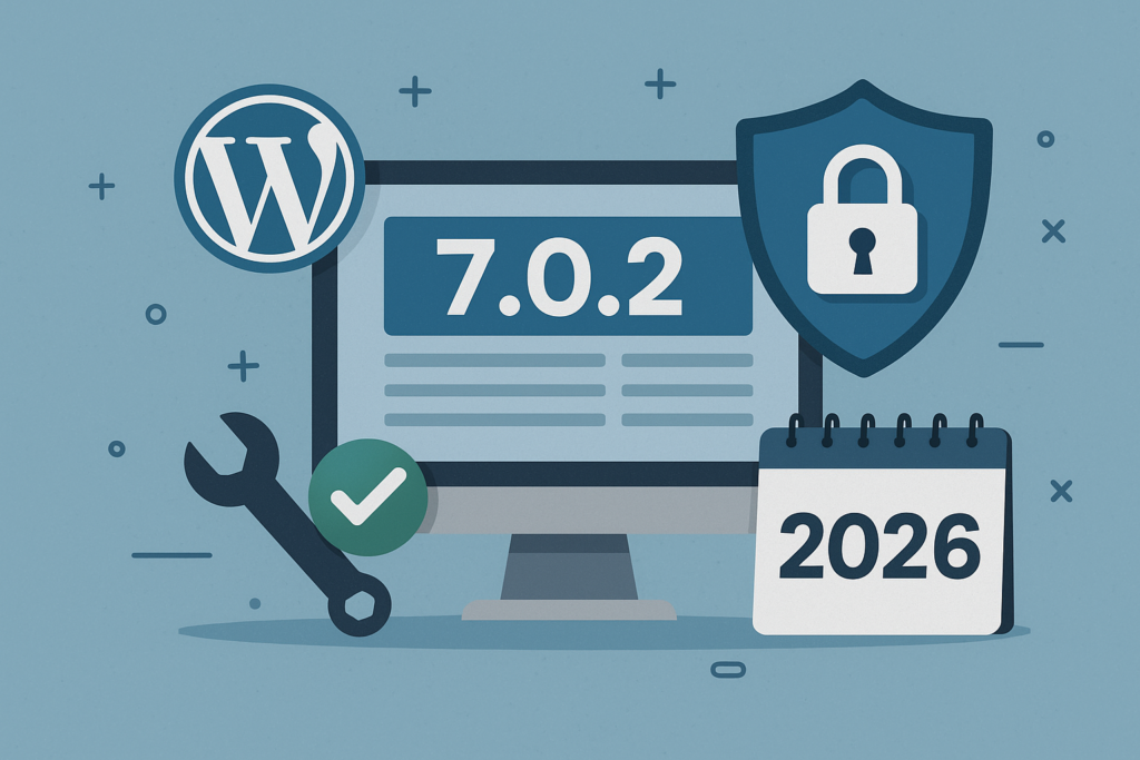 WordPress 7.0.2 : quelles nouveautés et comment mettre à jour en sécurité