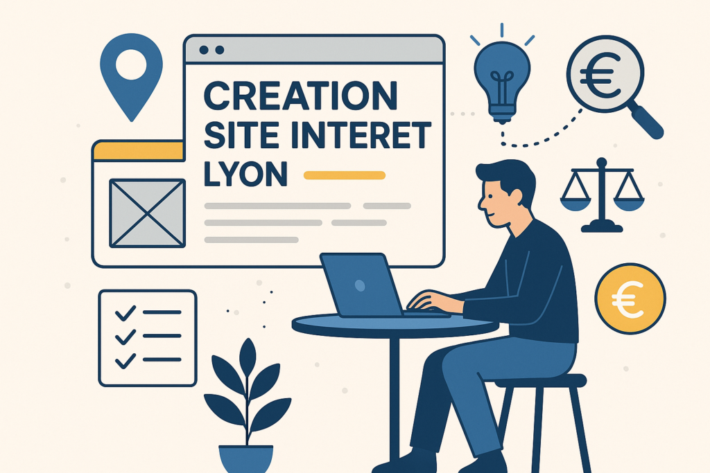Création site internet Lyon : guide pour choisir la bonne solution et budget